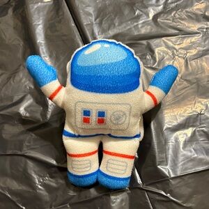 Plush Astronaut Toy - Blue and White